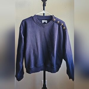 American Eagle Outfitters Dark Gray Sweatshirt